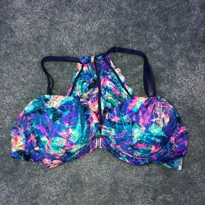 PINK VS colorful push up bra
